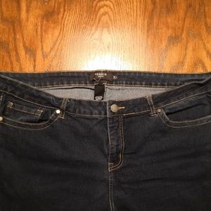 torrid Jeans - Torrid Dark Rinse Skinny Jeans 24R torrid Jeans - Torrid Dark Rinse Skinny Jeans 24R